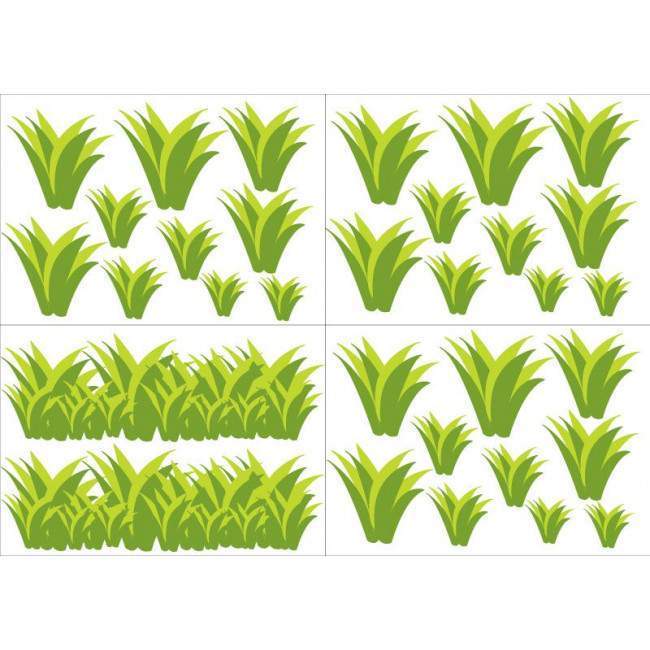 Kids wall stickers Grass