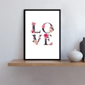 Blossomed love III, αφίσα, κάδρο