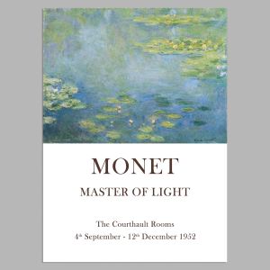 Exhibition Poster Master of light, Monet 2