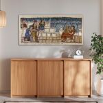Canvas print Sapfo and Alkaios, Theofilos