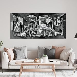 Πίνακας ζωγραφικής Guernica multicolor reart (original Picasso P.) 2