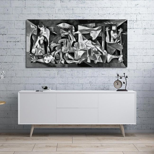 Πίνακας ζωγραφικής Guernica multicolor reart (original Picasso P.)