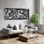 Πίνακας ζωγραφικής Guernica multicolor reart (original Picasso P.)