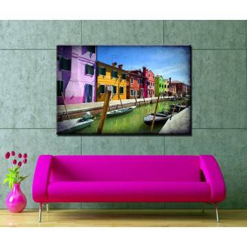 Canvas print Colors of Venice