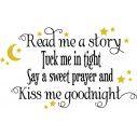 Read me a story , αυτοκόλλητο τοίχου, κοντινό