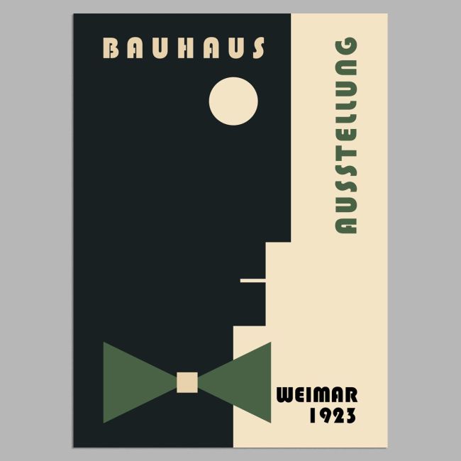 Exhibition Poster Bauhaus, 1923 IV
