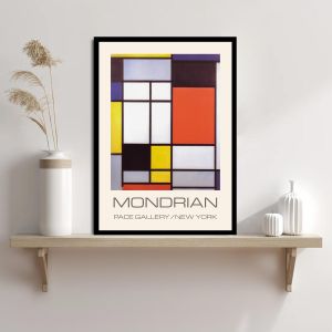 Exhibition Poster Mondrian, New York