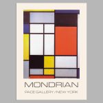 Exhibition Poster Mondrian, New York