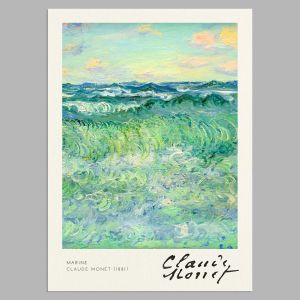 Exhibition Poster Marine, Monet 2