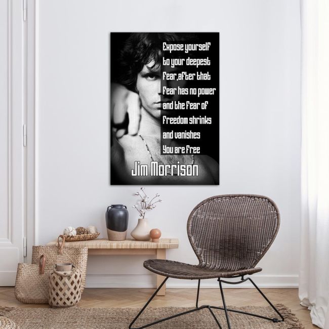 Canvas print A journey of a thousand miles, Black & White