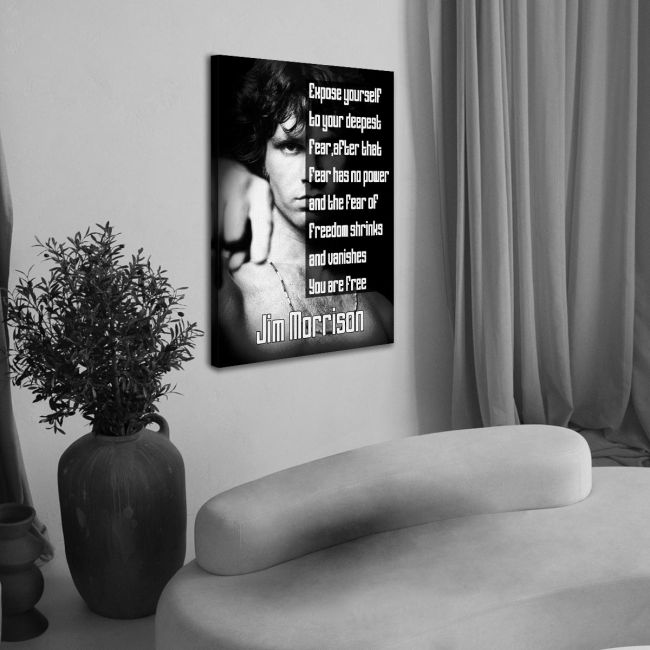 Canvas print A journey of a thousand miles, Black & White