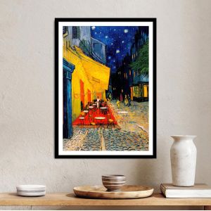 The cafe terrace, Vincent van Gogh, Poster