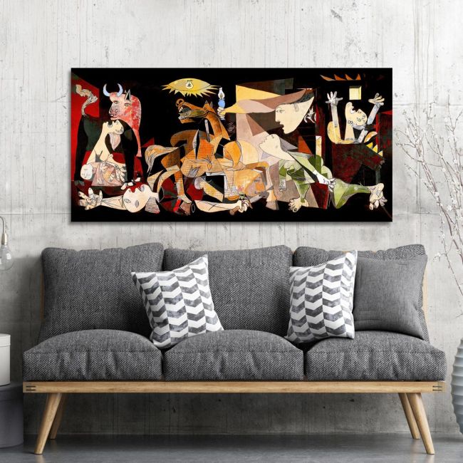 Πίνακας ζωγραφικής Guernica coloured I reart (original Picasso P.)