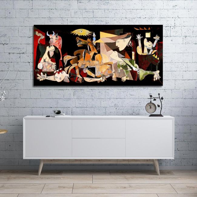 Πίνακας ζωγραφικής Guernica coloured I reart (original Picasso P.)