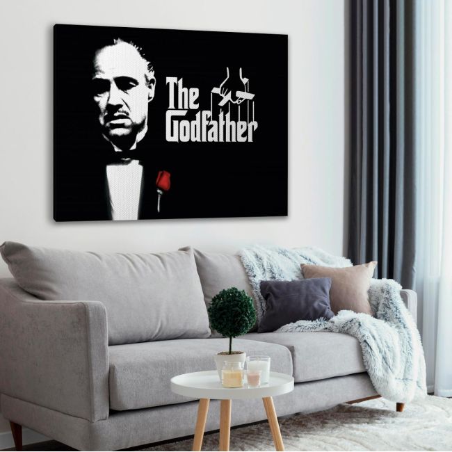 Πίνακας σε καμβά The godfather