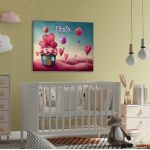 Kids canvas print Sweet love