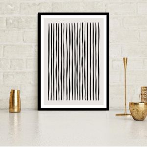 Line art, αφίσα, κάδρο