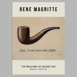 Exhibition Poster The treachery of images, Magritte R
