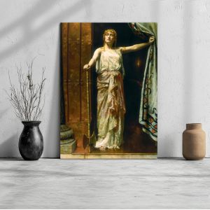 Πίνακας ζωγραφικής Κλυταιμνήστρα, John Collier