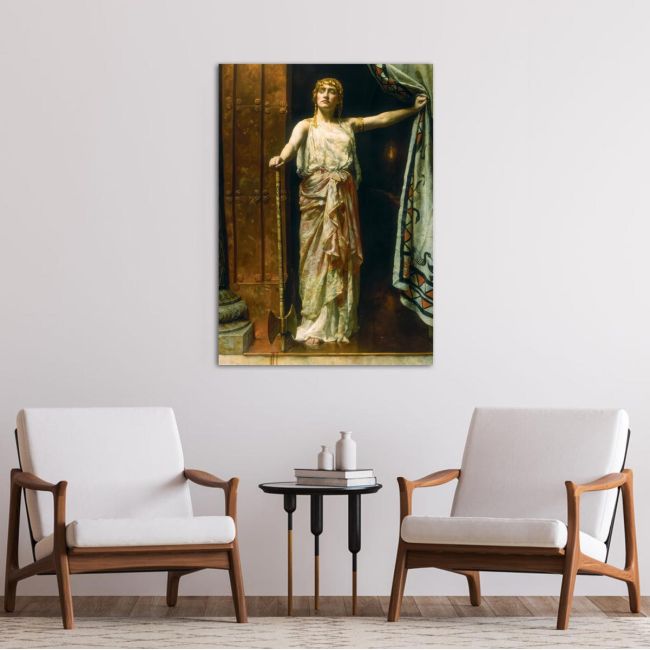Πίνακας ζωγραφικής Κλυταιμνήστρα, John Collier