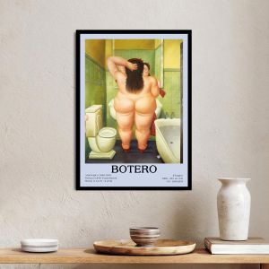 Exhibition Poster Botero, Roma 91-92,Poster