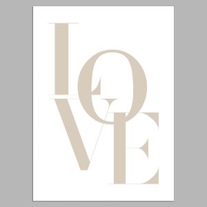 Light brown love, αφίσα, κάδρο 2