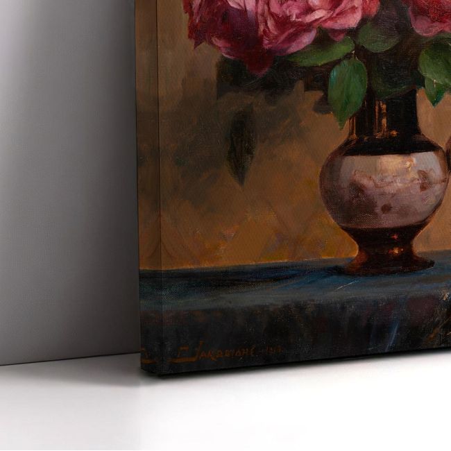 Canvas print Red roses, Iakovidis