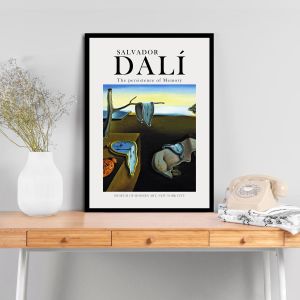 Αφίσα Έκθεσης The persistence of memory, Dali S, αφίσα, κάδρο