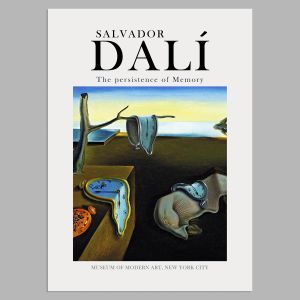 Αφίσα Έκθεσης The persistence of memory, Dali S, αφίσα, κάδρο 2