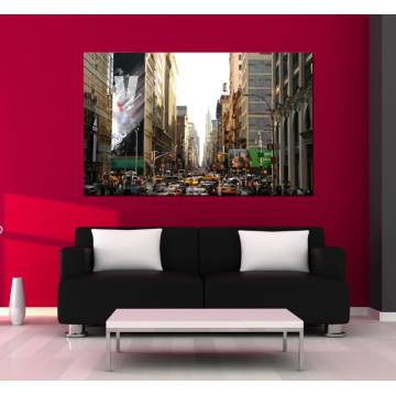 Canvas print New York city life