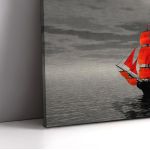 Canvas print Scarlet sails