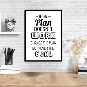 Poster If the plan doesn't work