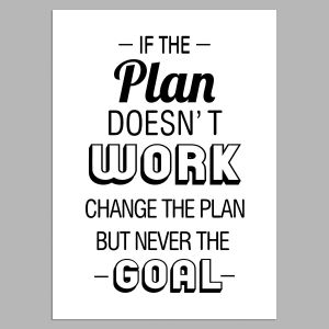 Poster If the plan doesn't work 2