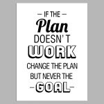 Poster If the plan doesn't work