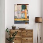 Canvas print Geometric Greece II, vertical