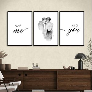 All ofall of you II, three panels poster