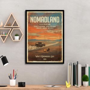 Nomadland, αφίσα, κάδρο