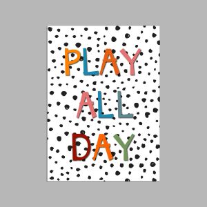Poster Play all day II 2