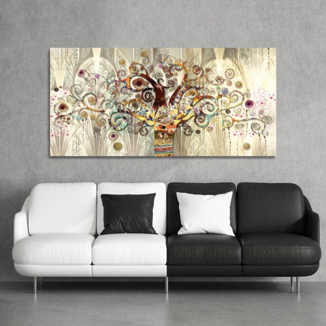 Canvas print Tree of life, panoramic