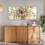 Canvas print Tree of life, panoramic