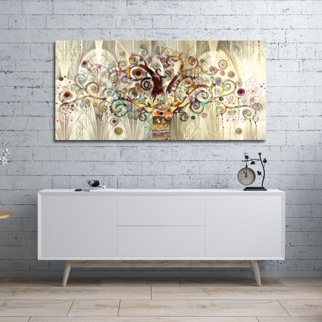 Canvas print Tree of life, panoramic