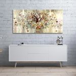 Canvas print Tree of life, panoramic