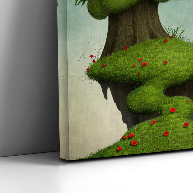 Πίνακας παιδικός σε καμβά Tree house