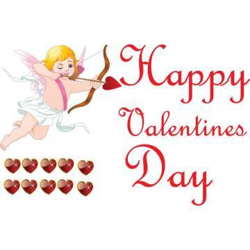 Wall stickers Valentine set 2