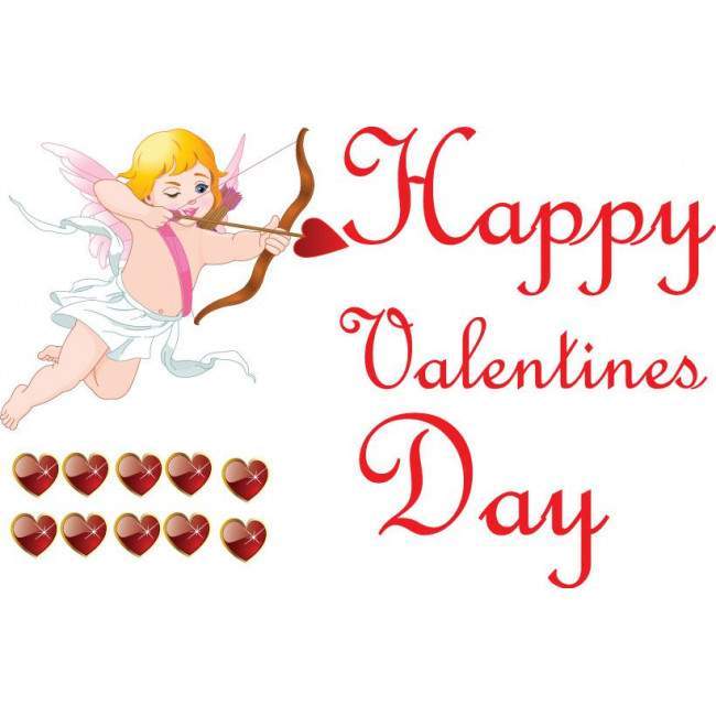 Wall stickers Valentine set