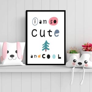 I'm so cute and cool, αφίσα, κάδρο