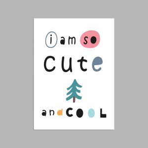 I'm so cute and cool, αφίσα, κάδρο 2