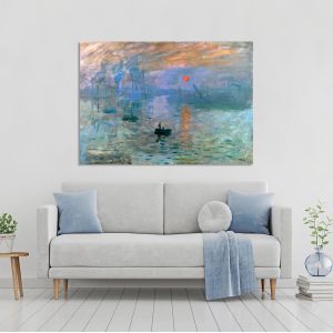 Πίνακας ζωγραφικής Impression sunrise, Monet 2