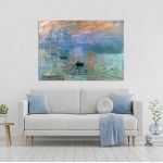 Πίνακας ζωγραφικής Impression sunrise, Monet