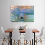 Canvas print Impression sunrise, Monet